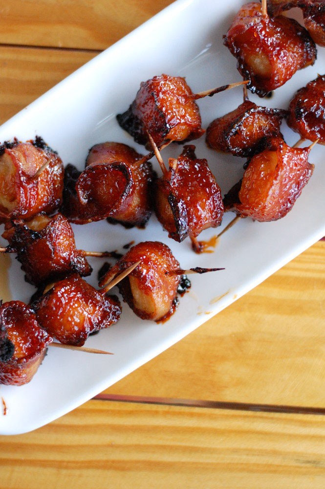 Bacon Wrapped Water Chestnuts