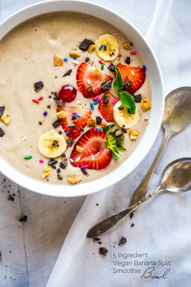 Banana Split Smoothie Bowl