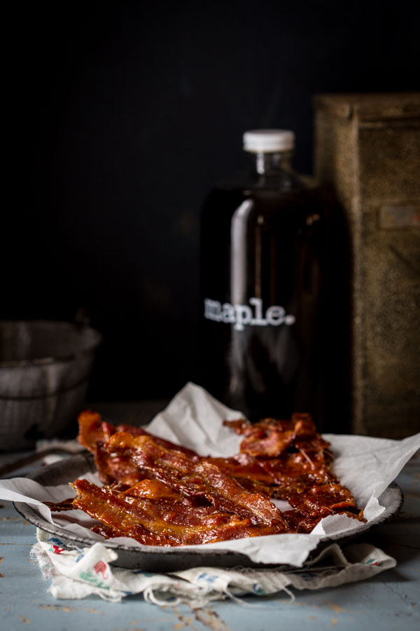 Black Pepper Maple Candied Bacon