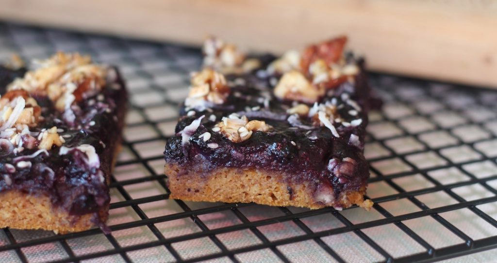 Blueberry Muffin Breakfast Bars