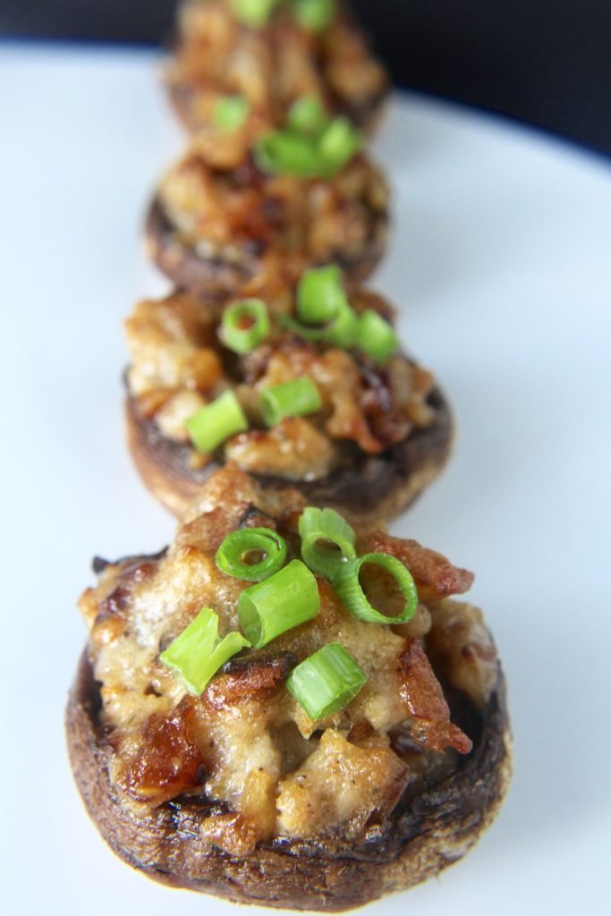 Chipotle Stuffed Mushrooms