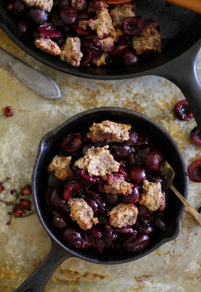 Grain-Free Cherry Crumble