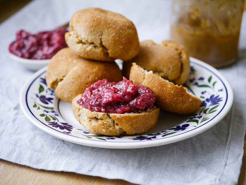 Grain-Free Sesame Tahini Scones