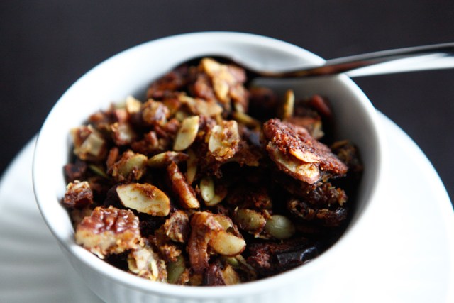 Maple Date Paleo Granola