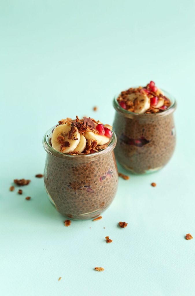 Overnight Chocolate Chia Seed Pudding