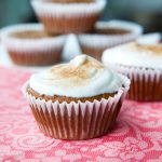 Dirty Chai Paleo Muffins with Cinnamon Sugar and Whipped Cream