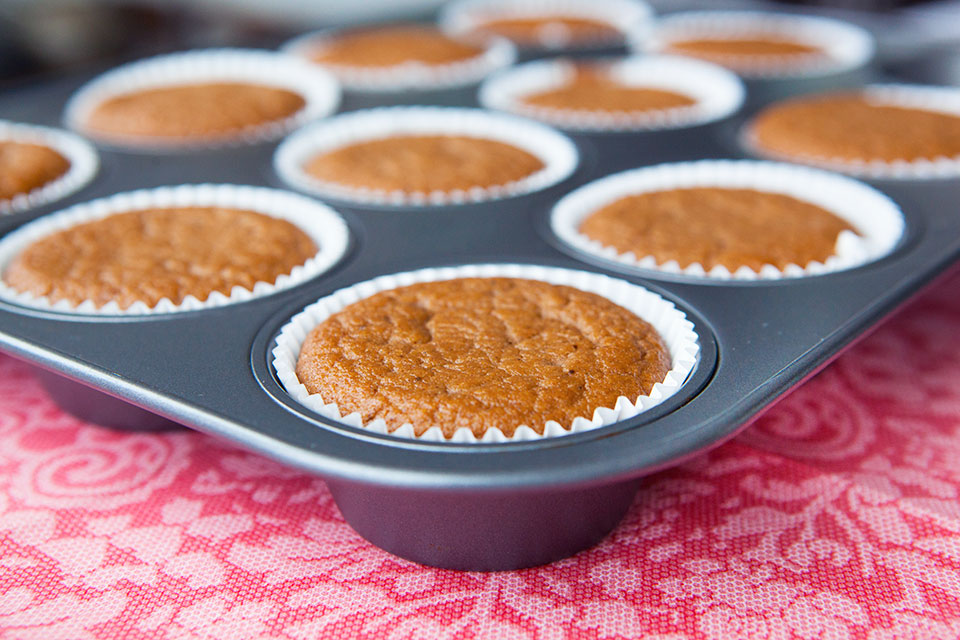 Dirty Chai Paleo Muffins with Cinnamon Sugar and Whipped Cream