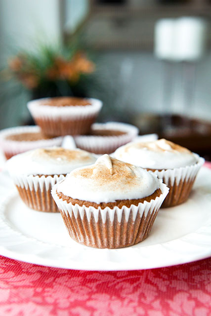 Dirty Chai Paleo Muffins with Cinnamon Sugar and Whipped Cream