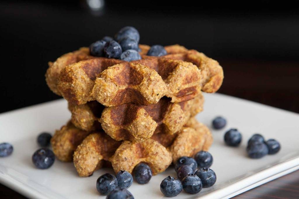 Pumpkin Coconut Waffles