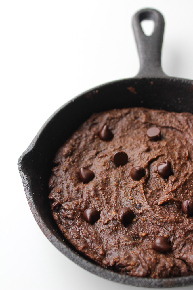 AVOCADO BROWNIES FOR TWO