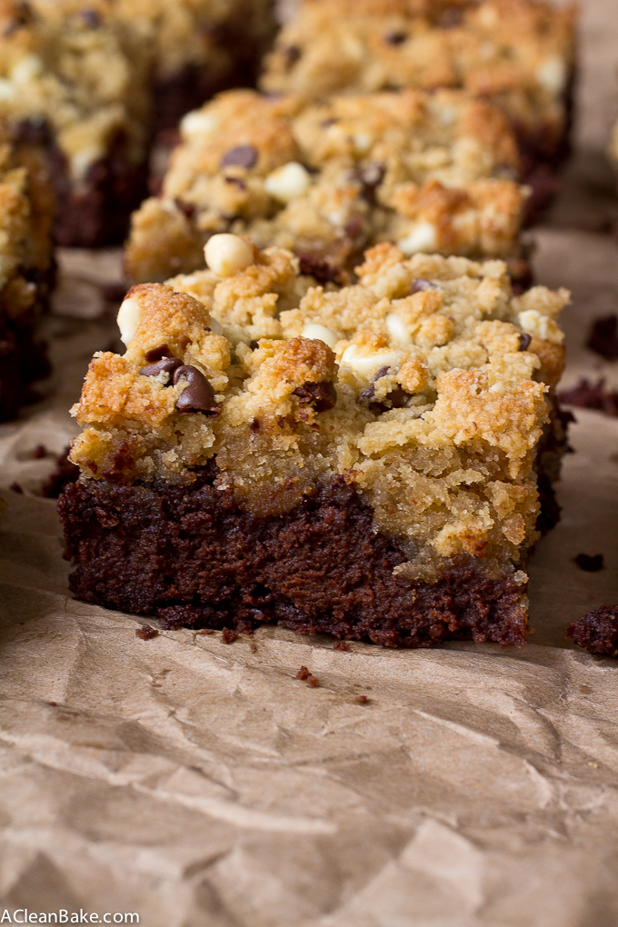 BROOKIES (BROWNIE:COOKIE BARS) FOR A VIRTUAL BRIDAL SHOWER