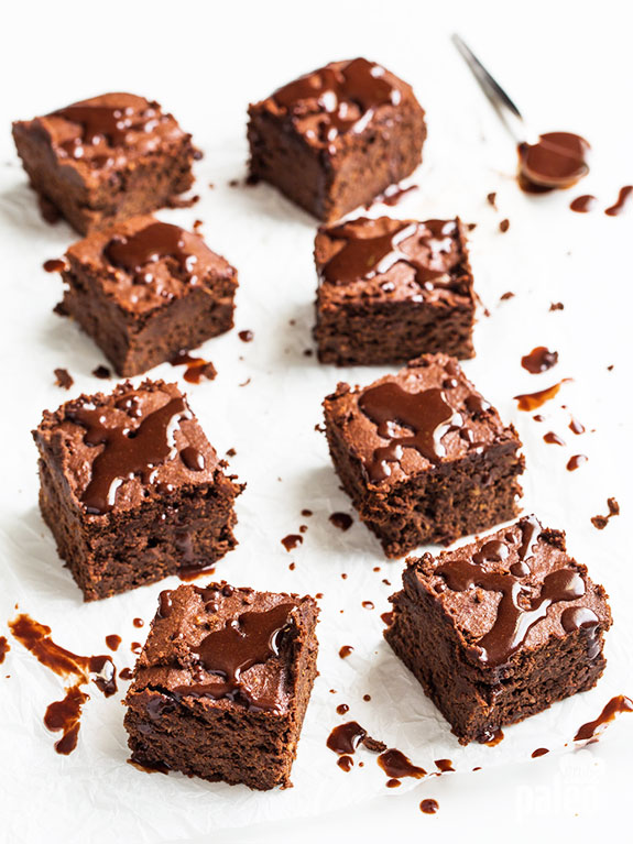 FUDGY SWEET POTATO BROWNIES