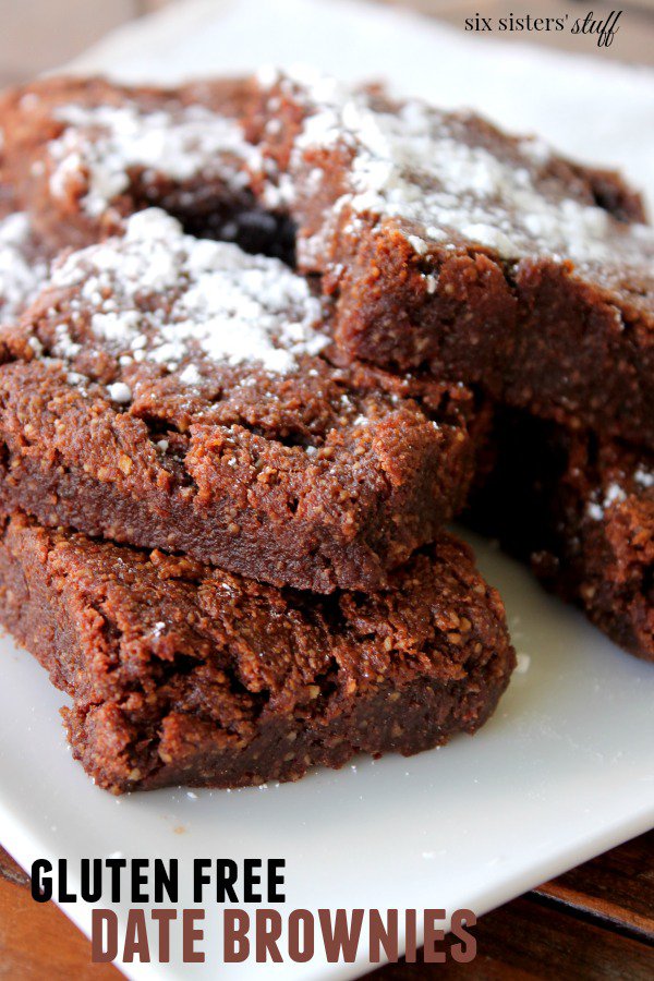 GLUTEN FREE DATE BROWNIES