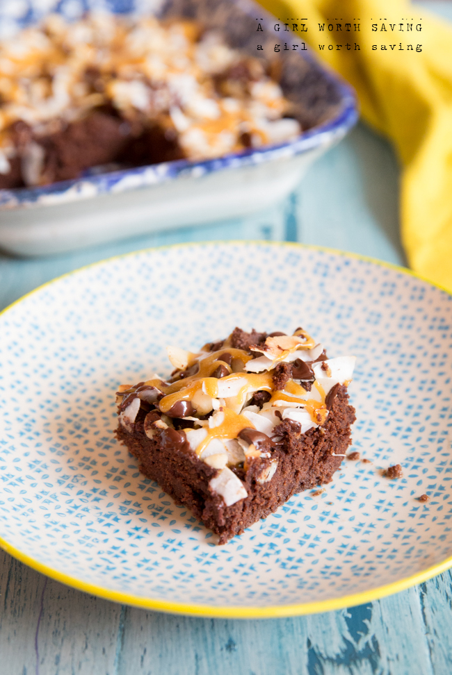 PALEO SAMOA BROWNIES