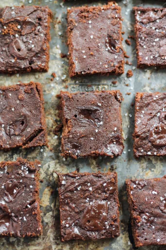 SUPERFOOD CHOCOLATE CHUNK PALEO COCONUT FLOUR BROWNIES