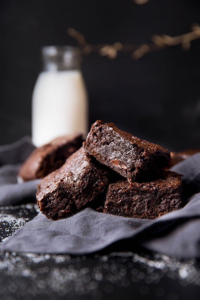 SWEET POTATO CHOCOLATE BROWNIES