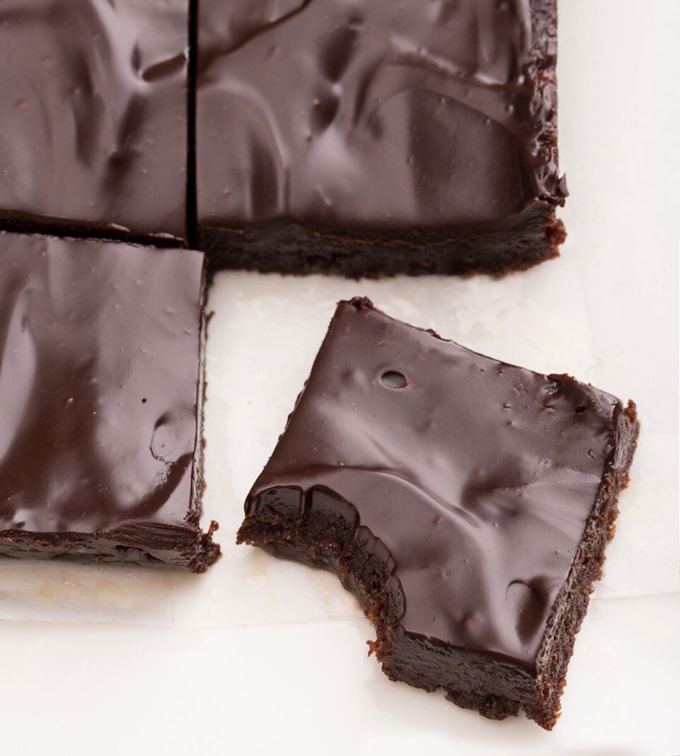 THE ULTIMATE UNBAKED BROWNIES