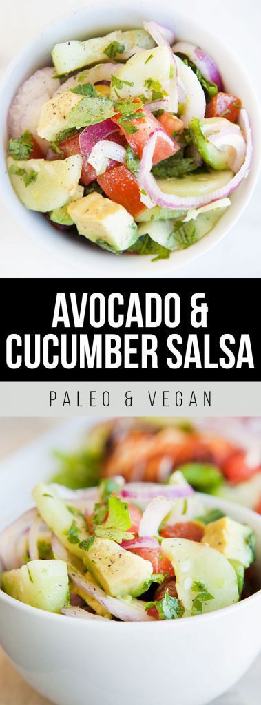Avocado and Cucumber Salsa