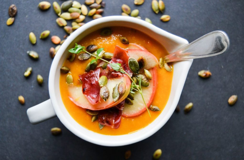 POWER ME UP WITH SPICY PUMPKIN SOUP