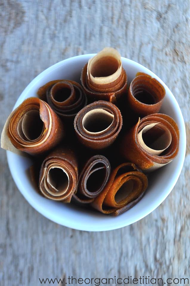 PUMPKIN APPLE FRUIT LEATHER