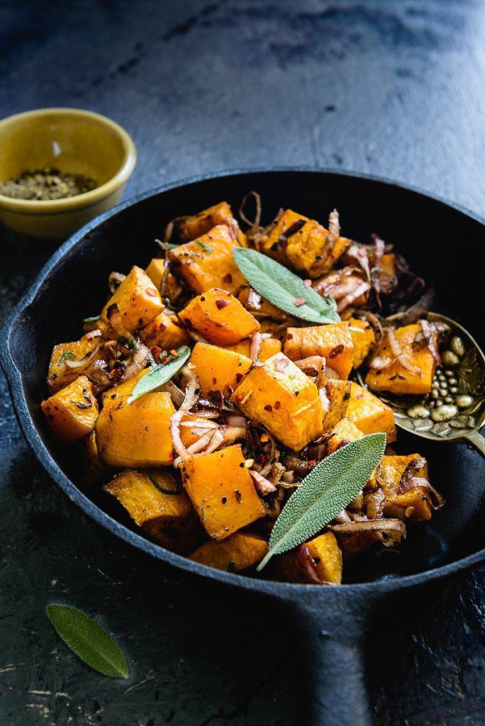 ROSEMARY AND BALSAMIC GLAZED PUMPKIN