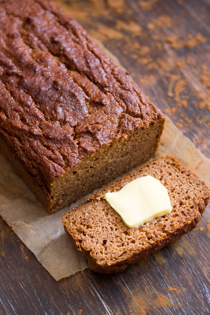 SIMPLE PALEO PUMPKIN BREAD