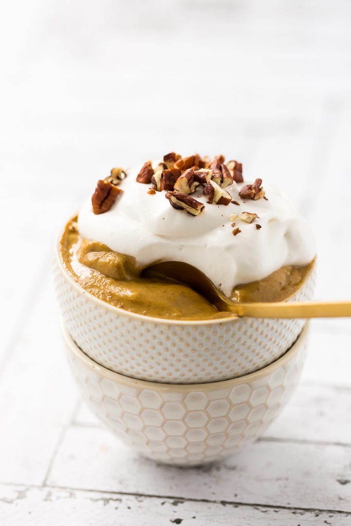 VEGAN PUMPKIN PIE PUDDING