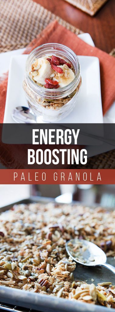 Energy Boosting Paleo Granola