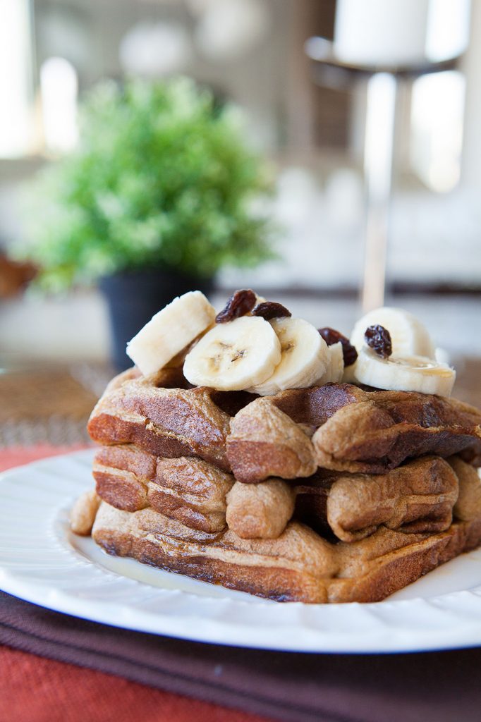 Paleo Plantain Waffles