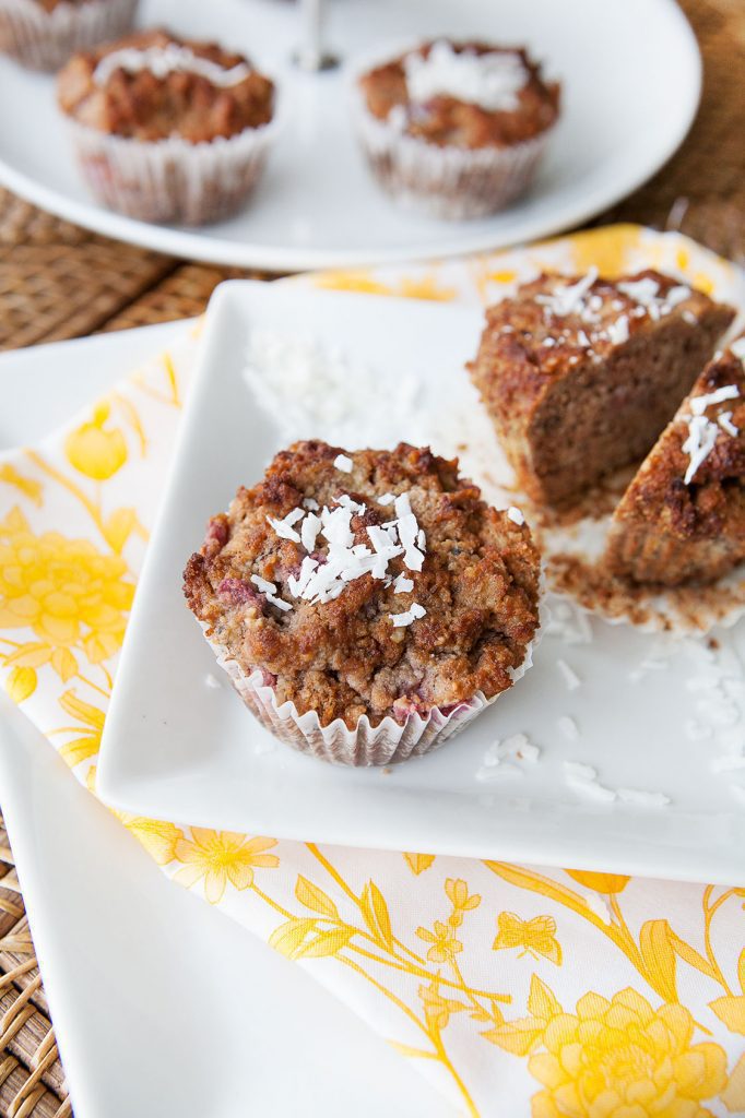 Sweet Raspberry Paleo Muffins