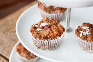 Sweet Raspberry Paleo Muffins