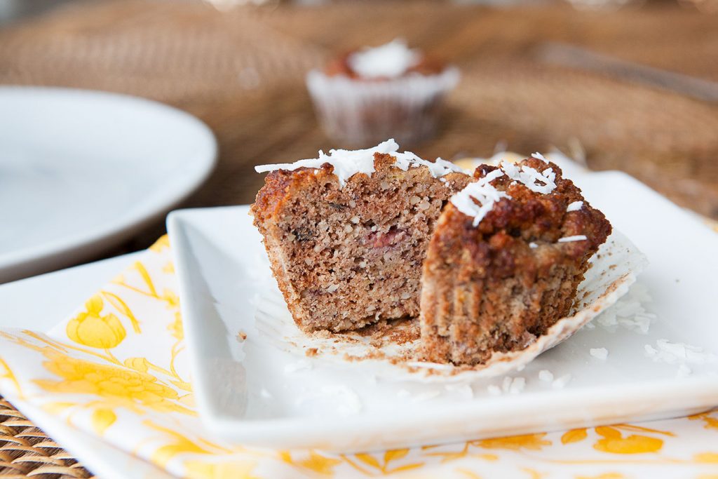 Sweet Raspberry Paleo Muffins