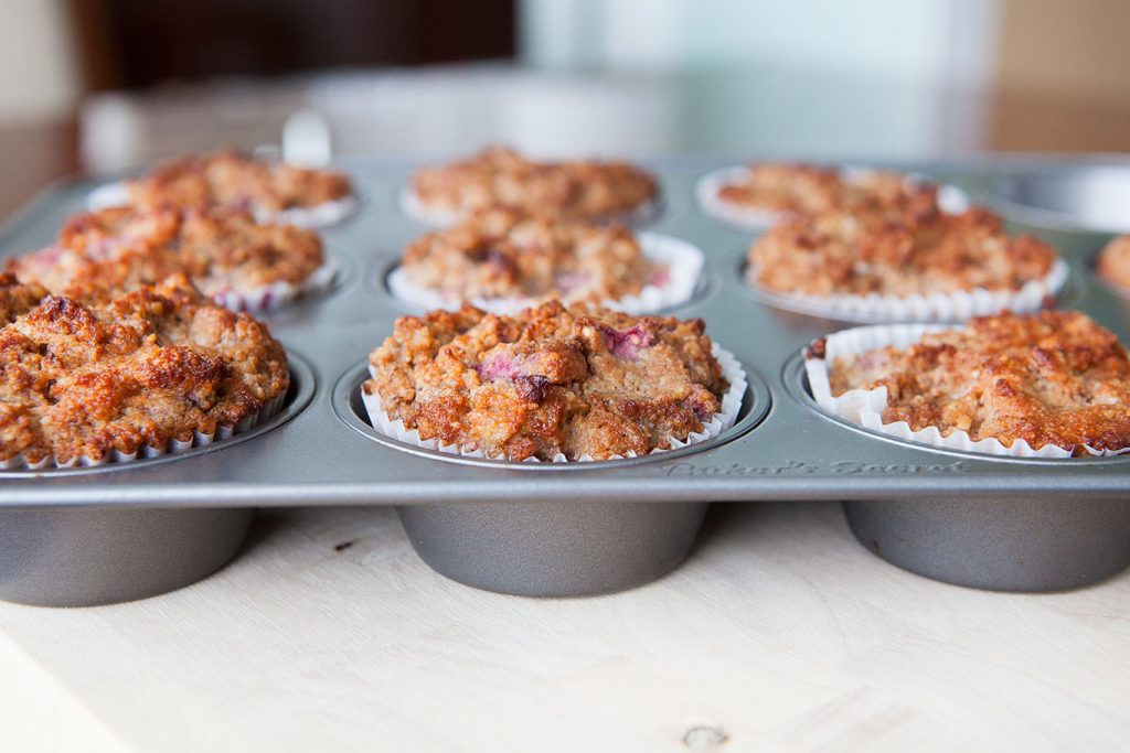 Sweet Raspberry Paleo Muffins