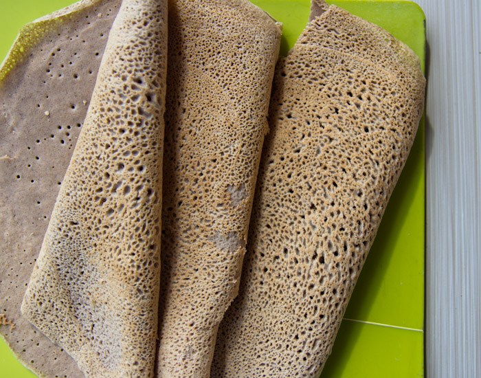 BUCKWHEAT FLOUR CREPES