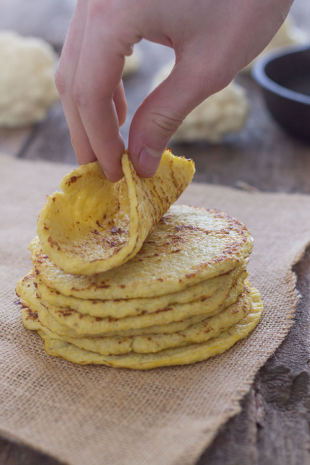 CAULIFLOWER TORTILLAS