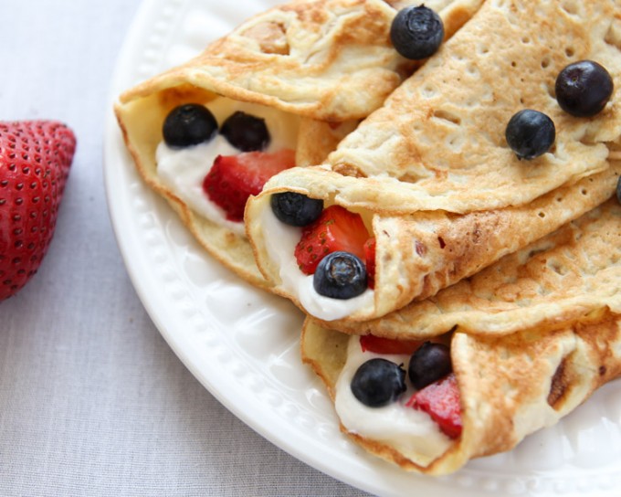 COCONUT FLOUR CREPES