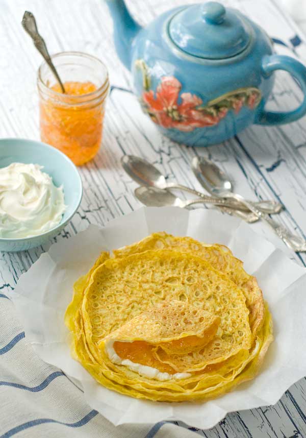 GLUTEN FREE EGG CREPES RECIPE