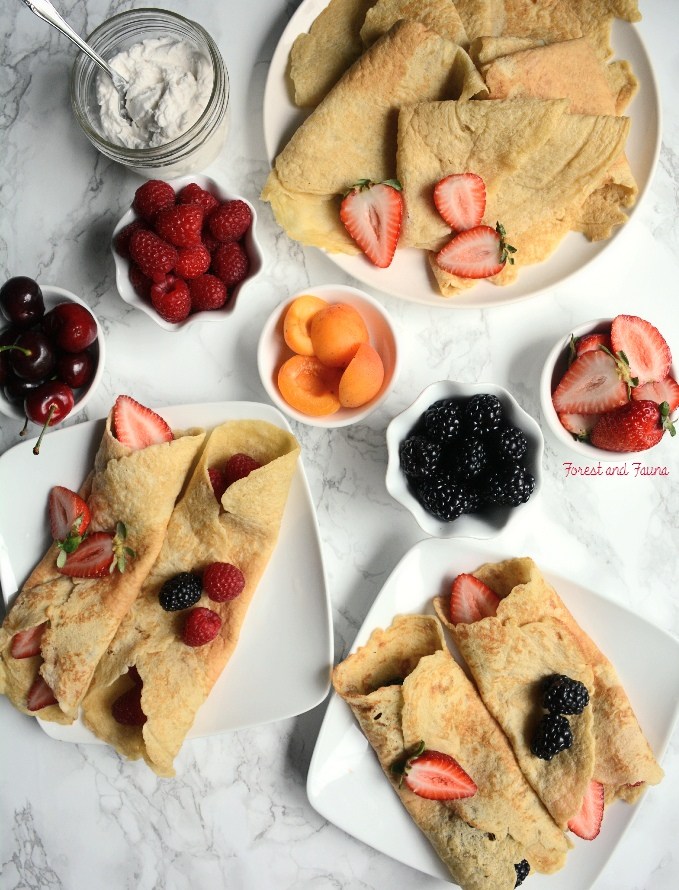 LOW CARB CREPES & PANCAKES