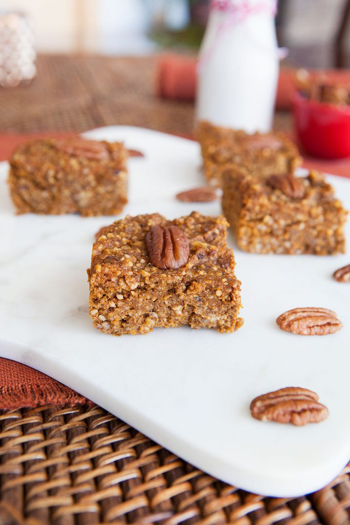 Pumpkin Pie Paleo Soft Bars