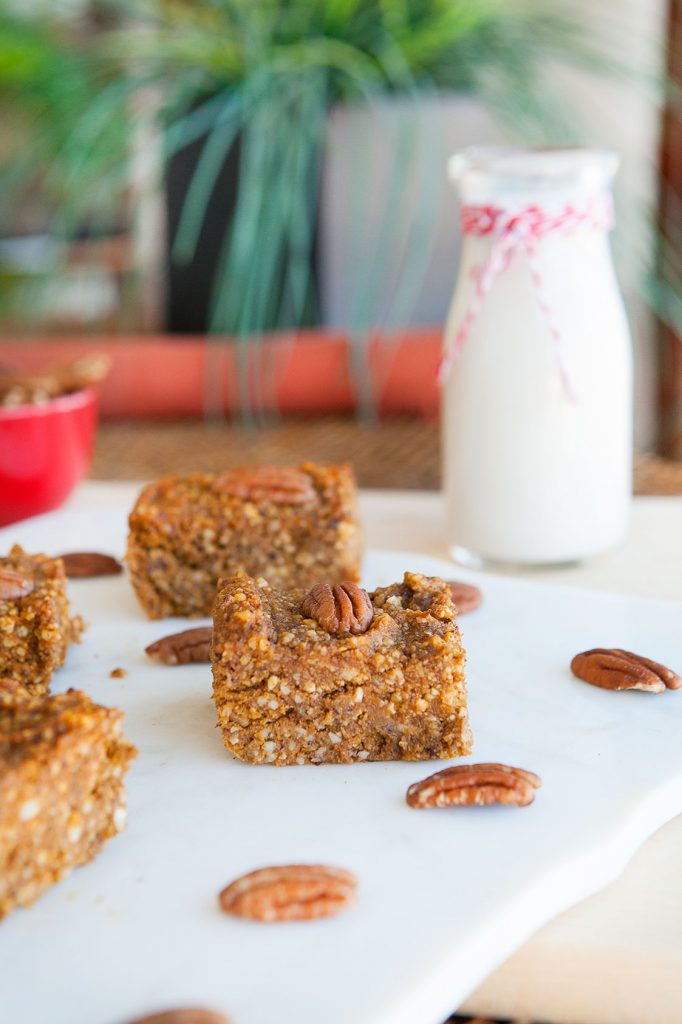 Pumpkin Pie Paleo Soft Bars