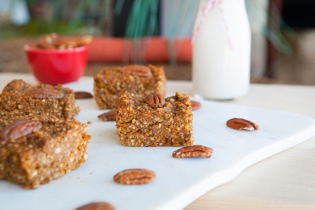 Pumpkin Pie Paleo Soft Bars