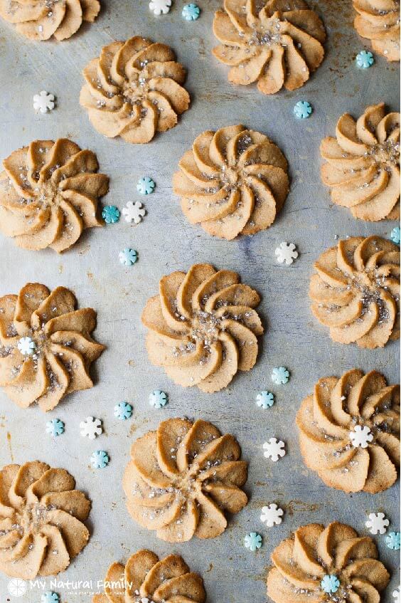 FROZEN-INSPIRED SPRITZ COOKIES RECIPE