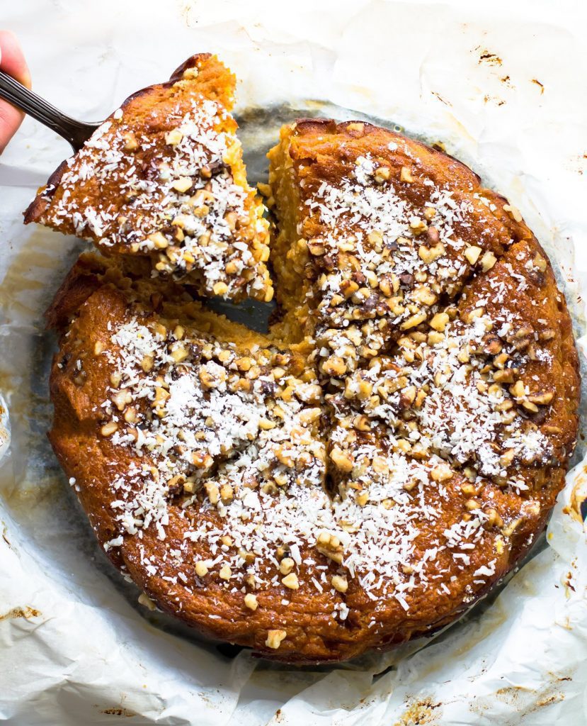 IMPOSSIBLY EASY PALEO SWEET POTATO PIE