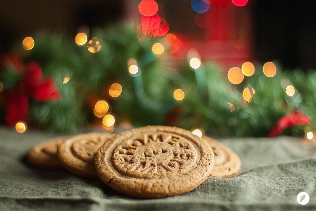 ORANGE-GLAZED GINGERBREAD COOKIES