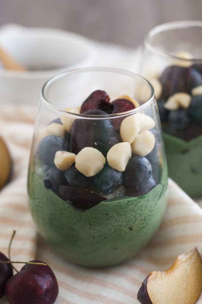 SPIRULINA CHIA PUDDING