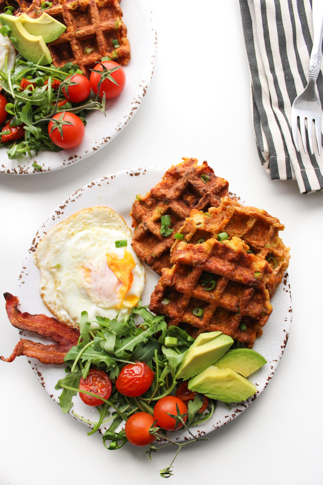 PALEO SWEET POTATO WAFFLES