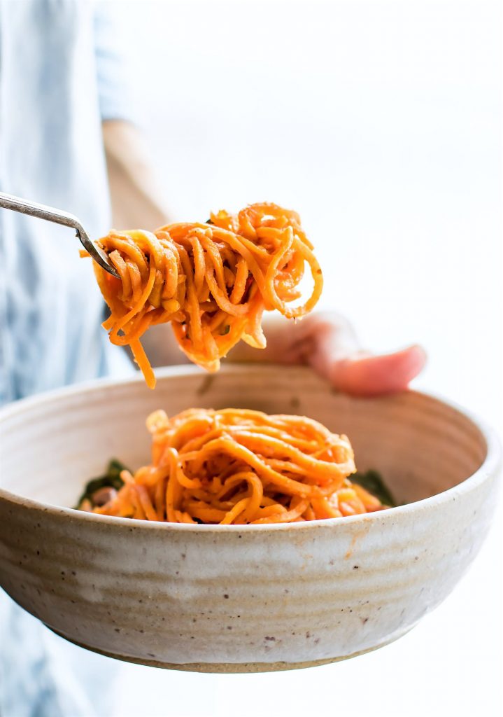 SNAPPY ITALIAN SWEET POTATO SPAGHETTI BOWLS