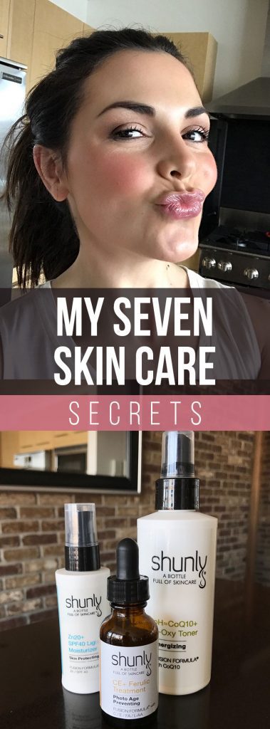 My 7 Skin Care Secrets