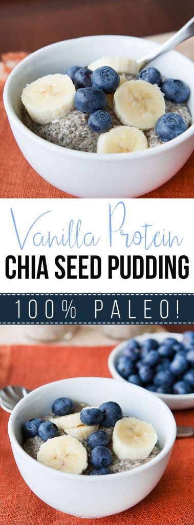Vanilla Protein Chia Pudding