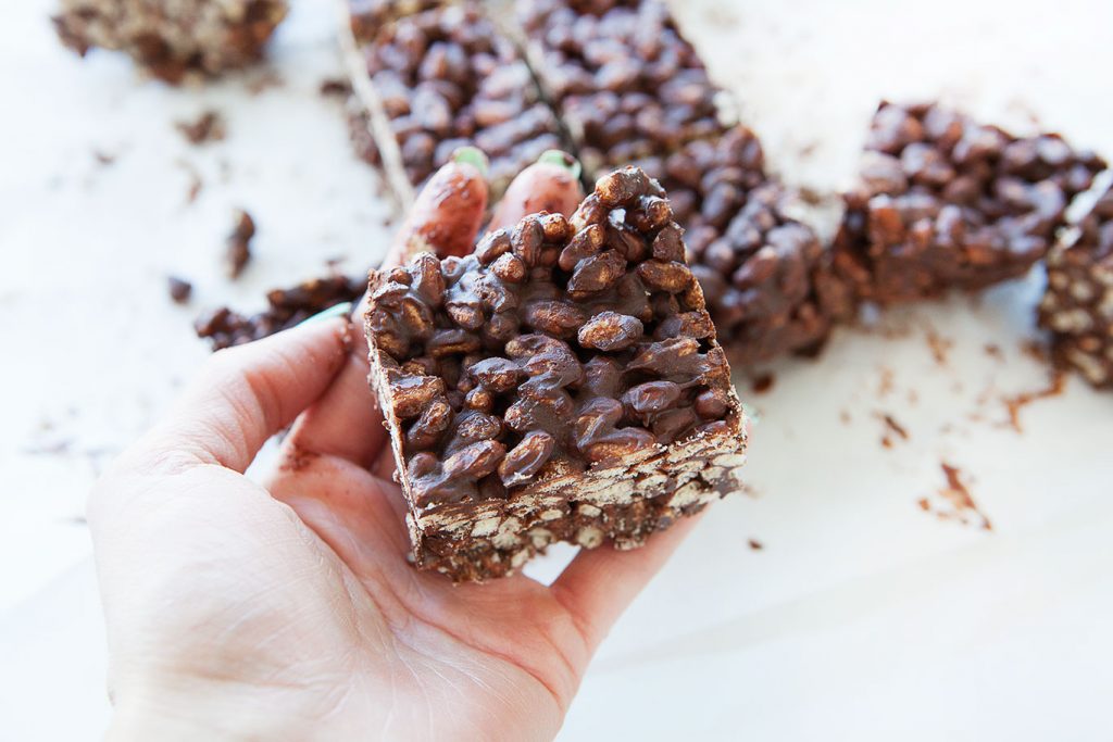 Gluten-Free Dark Chocolate Rice Krispies